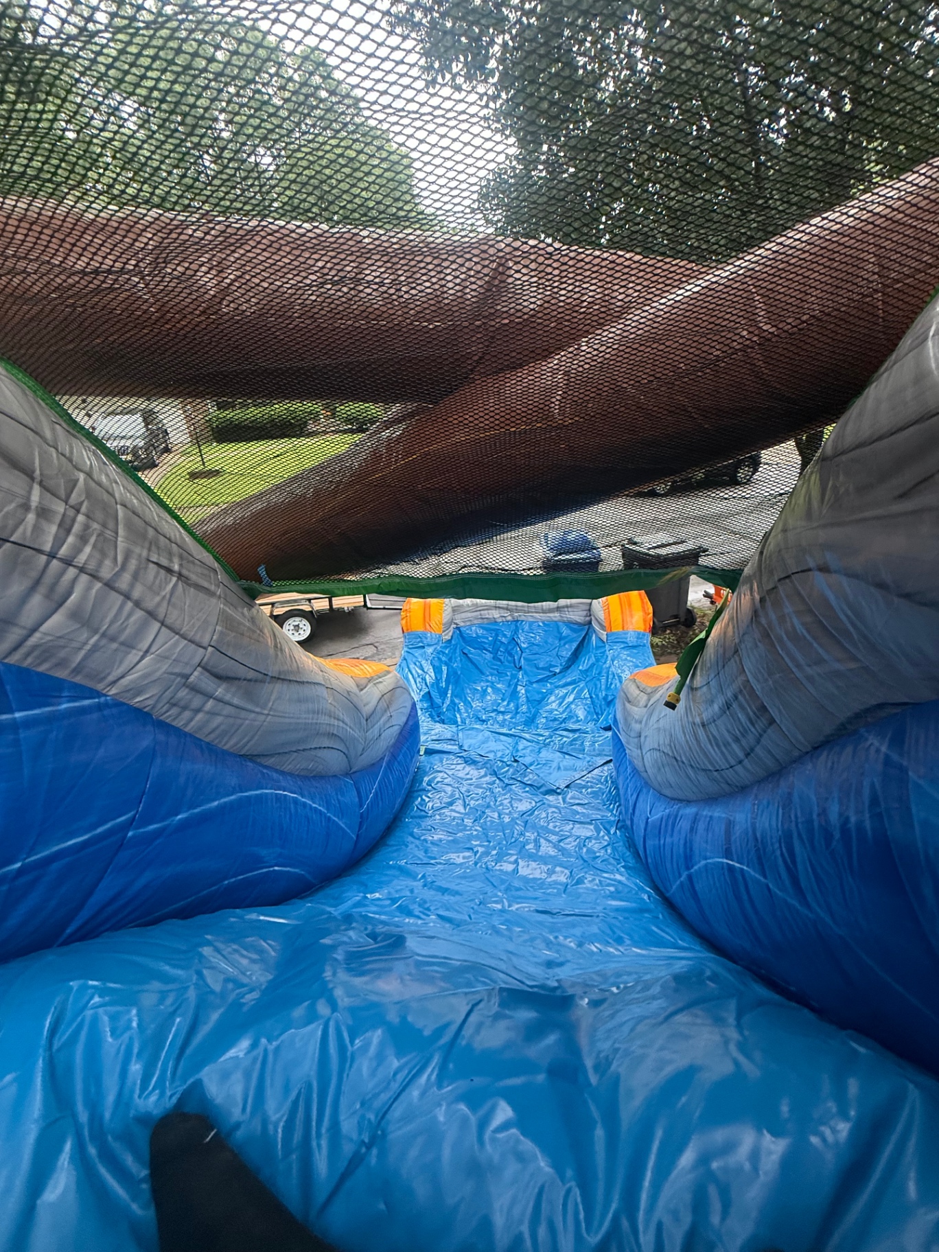 T-Rex Dinosaur Water Slide Bounce House Combo Rental photo 4