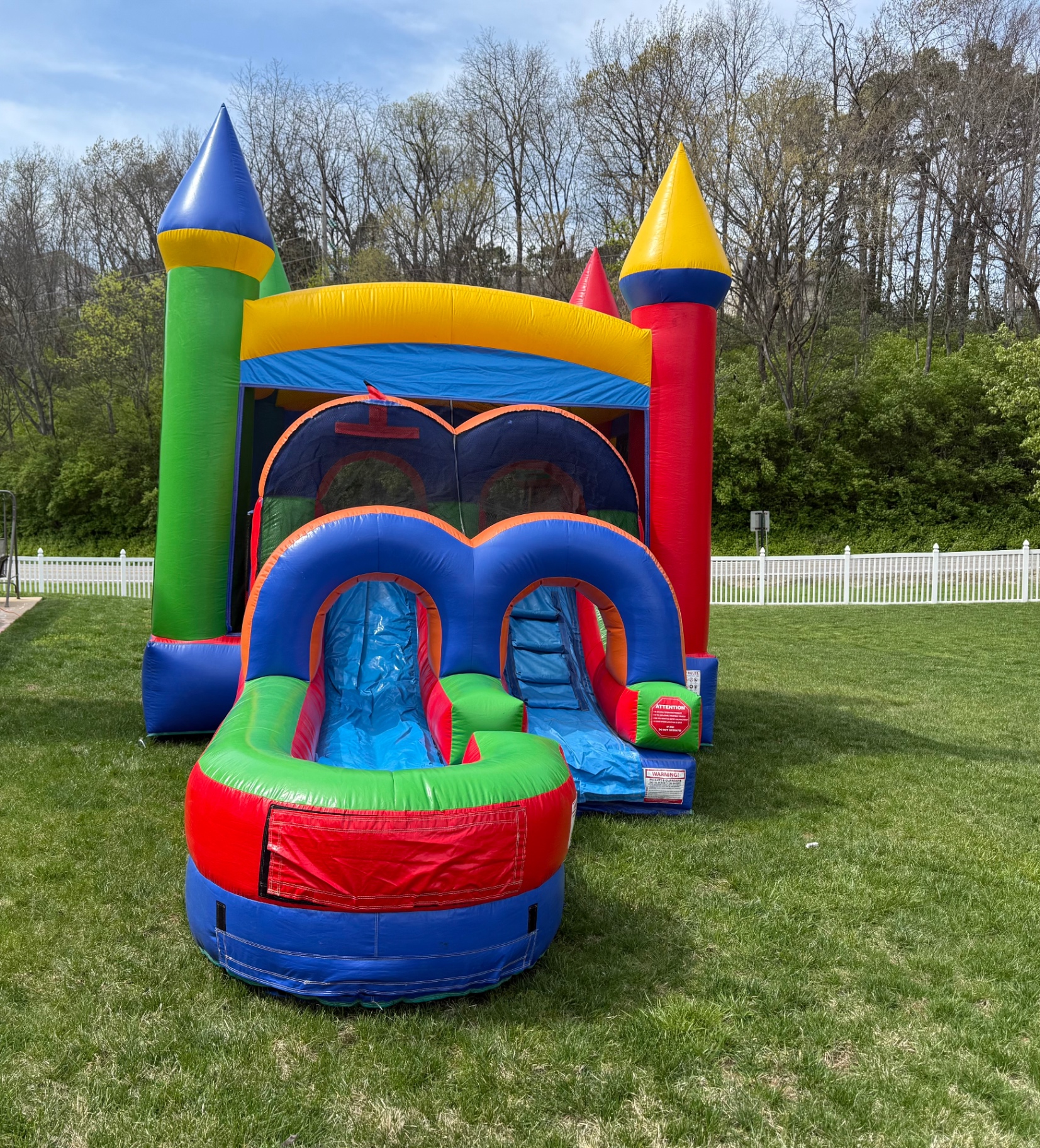 Large Water Slide Bounce House Combo — Ultimate Splash