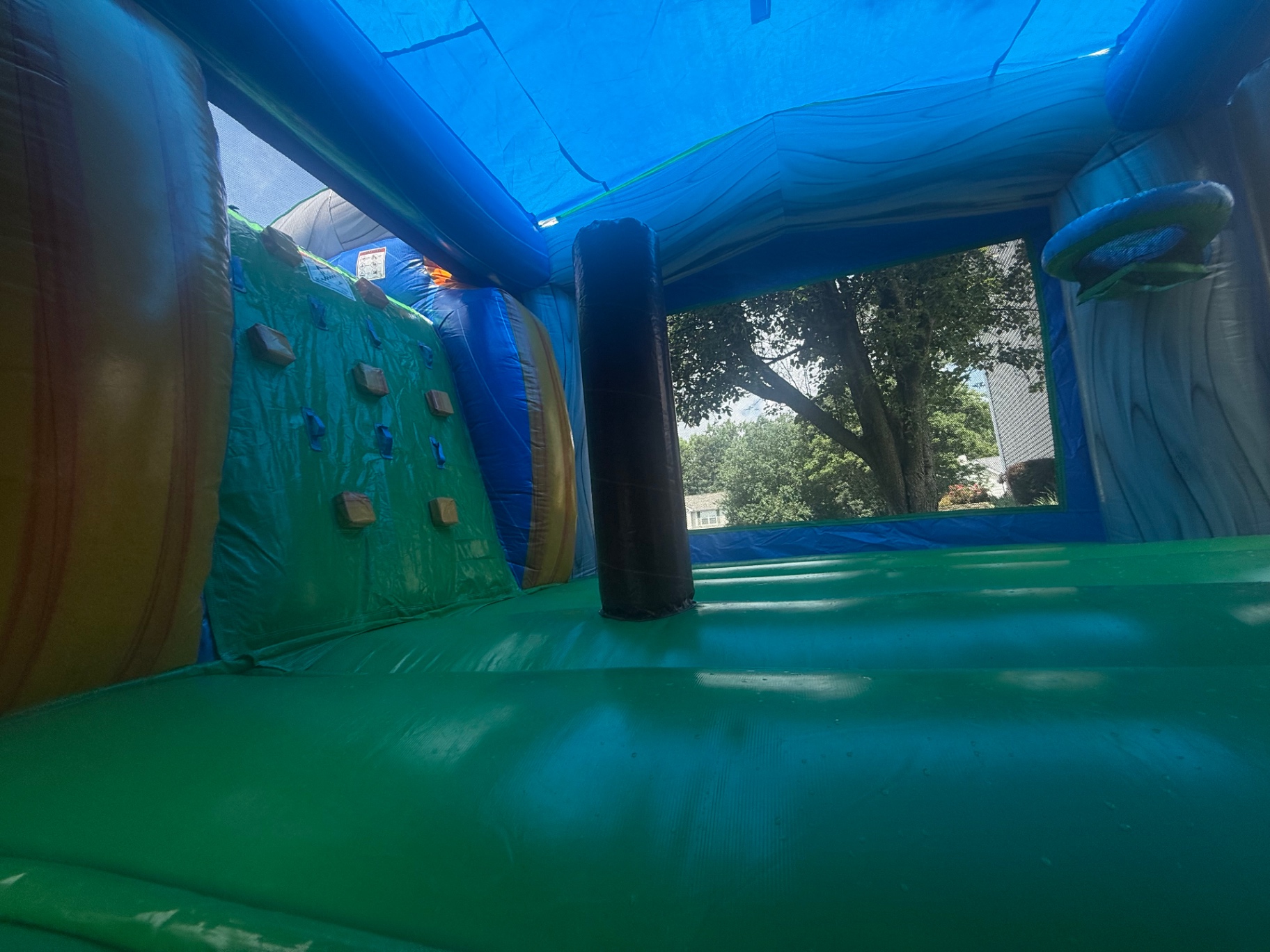 T-Rex Dinosaur Water Slide Bounce House Combo Rental photo 6