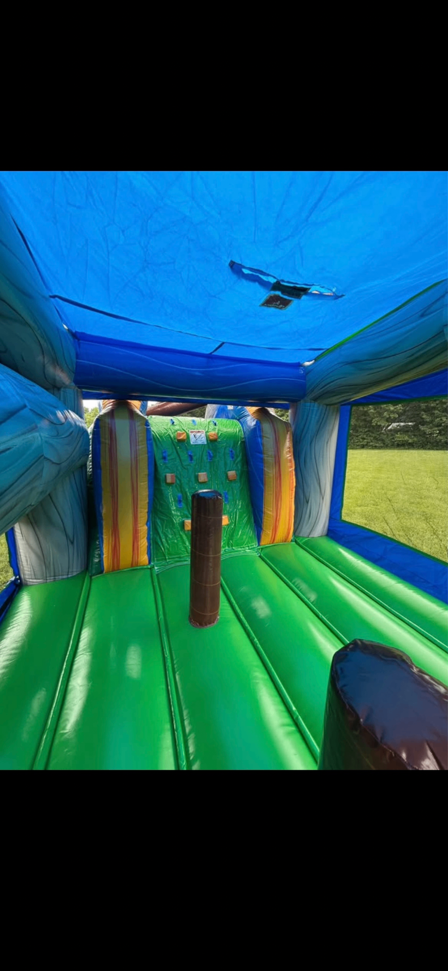 T-Rex Dinosaur Water Slide Bounce House Combo Rental photo 5