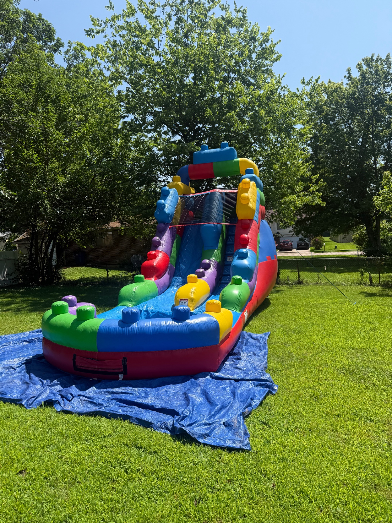 Water Slide Rental — Mega Splash — included in the Block Party Combo Package