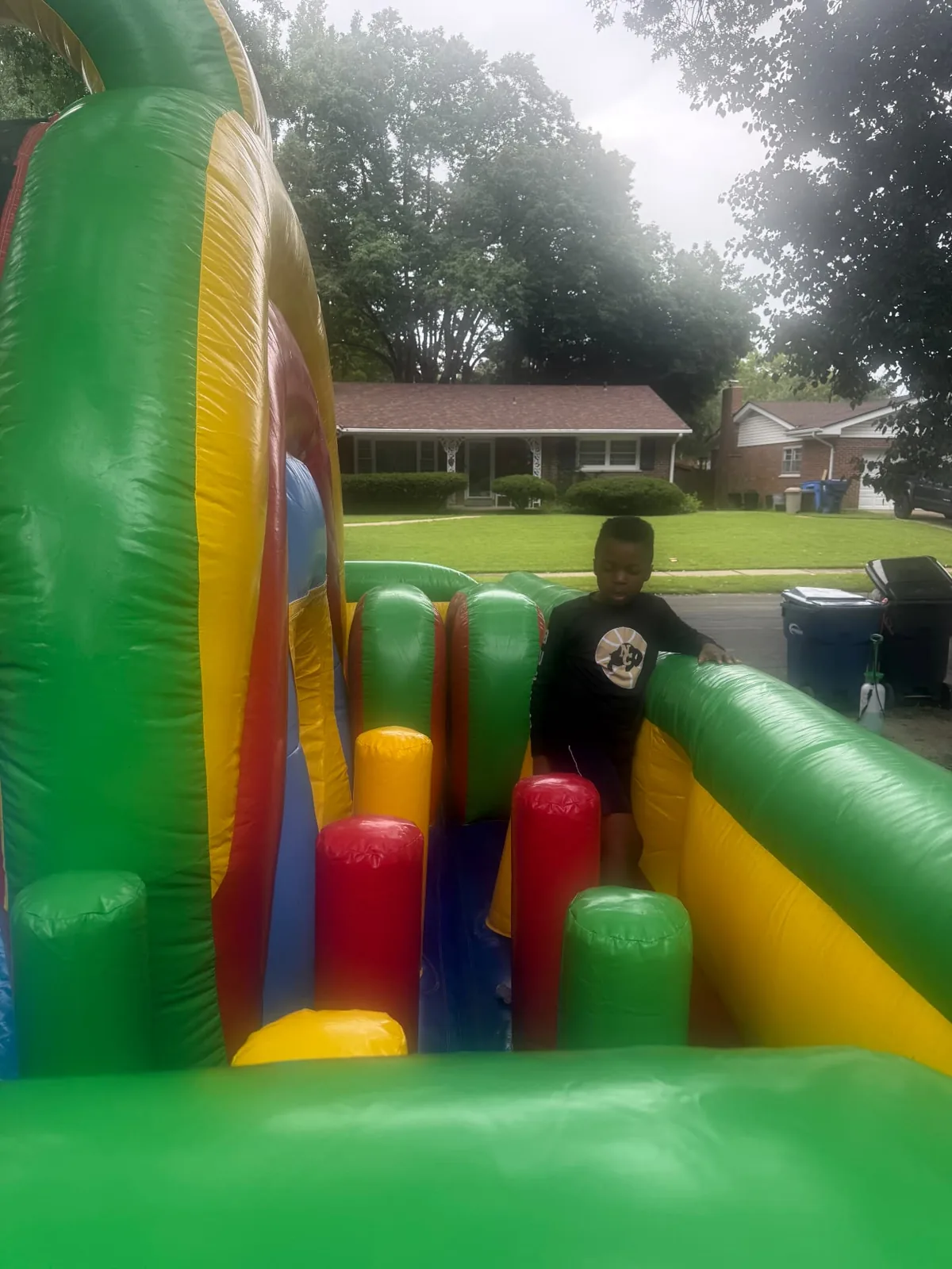 Ninja Warrior Obstacle Course Rental — Backyard Edition photo 5
