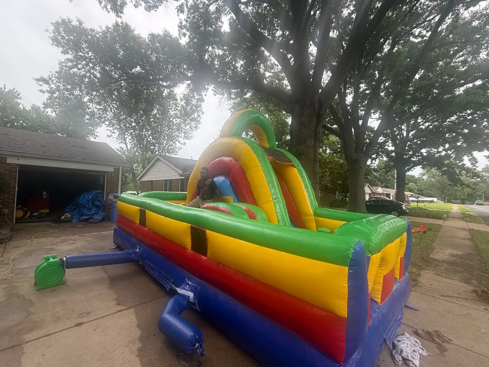 Ninja Warrior Obstacle Course Rental — Backyard Edition photo 4