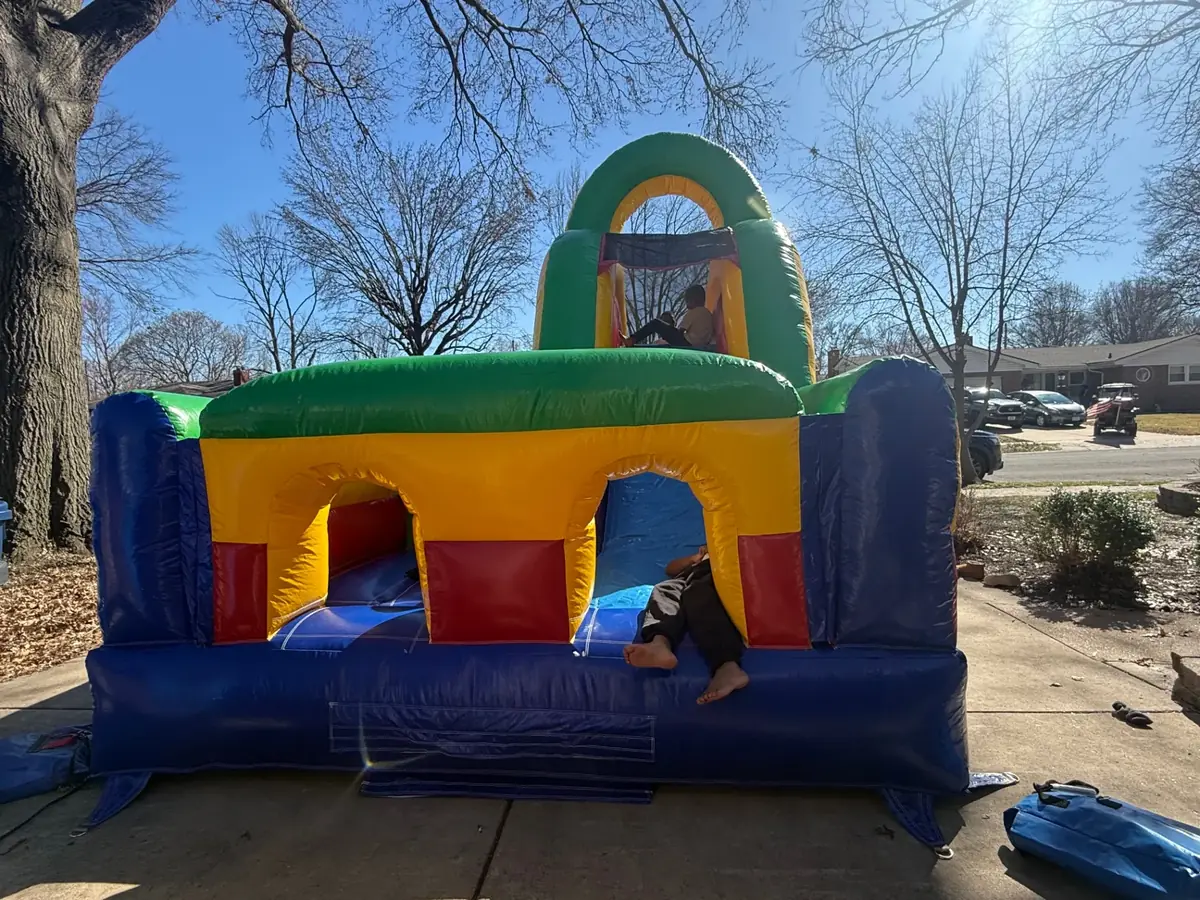 Obstacle course at a large community event in St. Louis