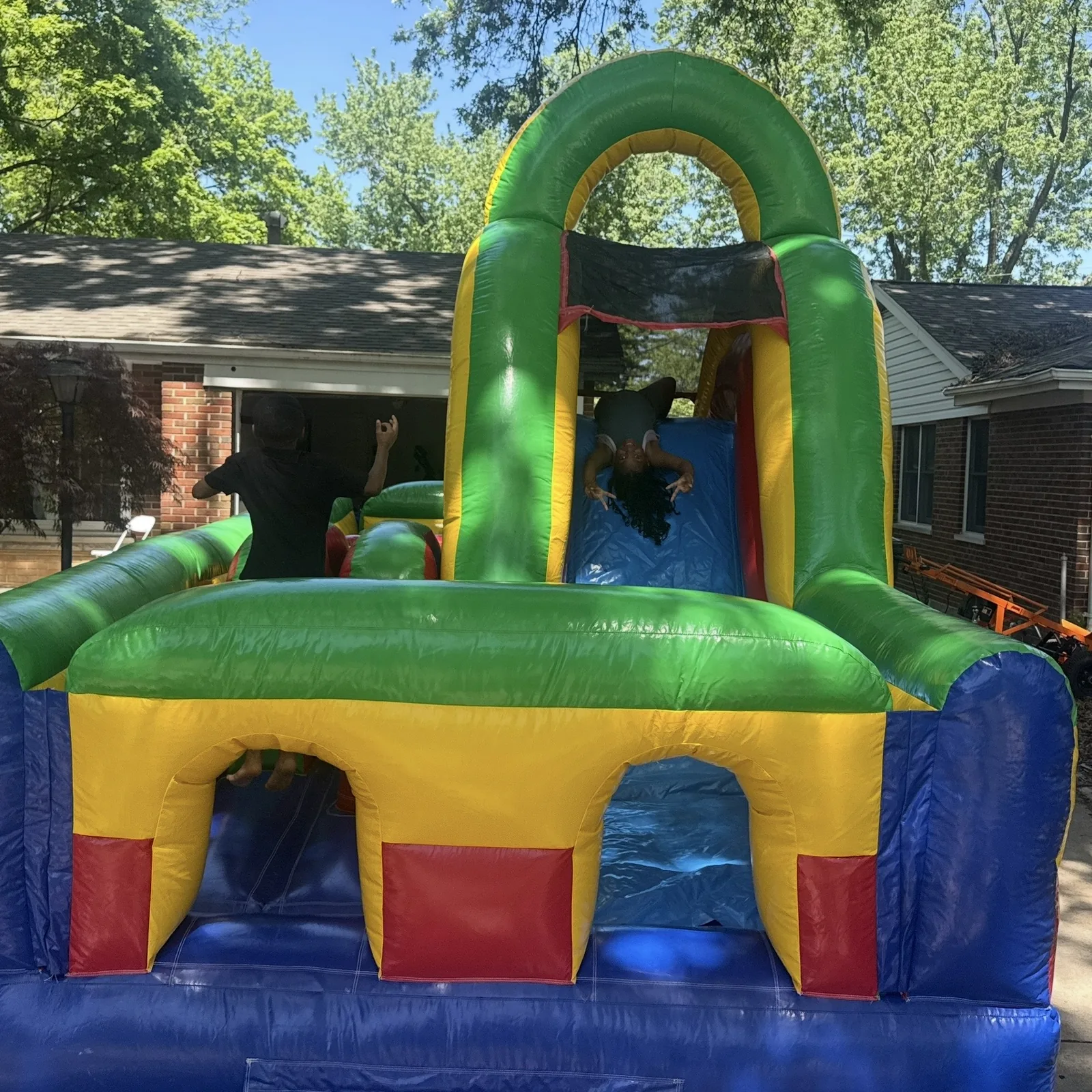 Ninja Warrior Obstacle Course Rental — Backyard Edition photo 8