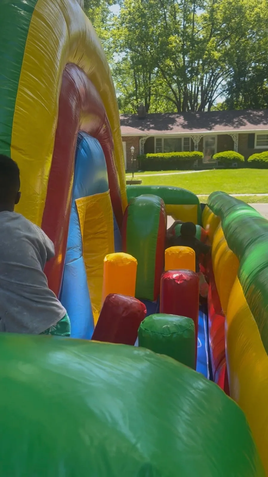 Ninja Warrior Obstacle Course Rental — Backyard Edition photo 10