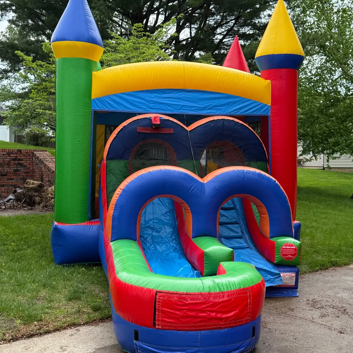 Large Water Slide Bounce House Combo — Ultimate Splash