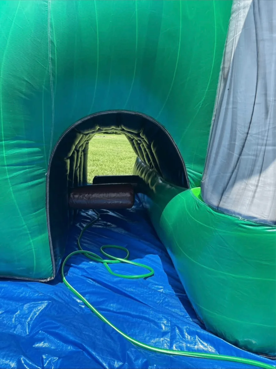 T-Rex Dinosaur Water Slide Bounce House Combo Rental photo 6