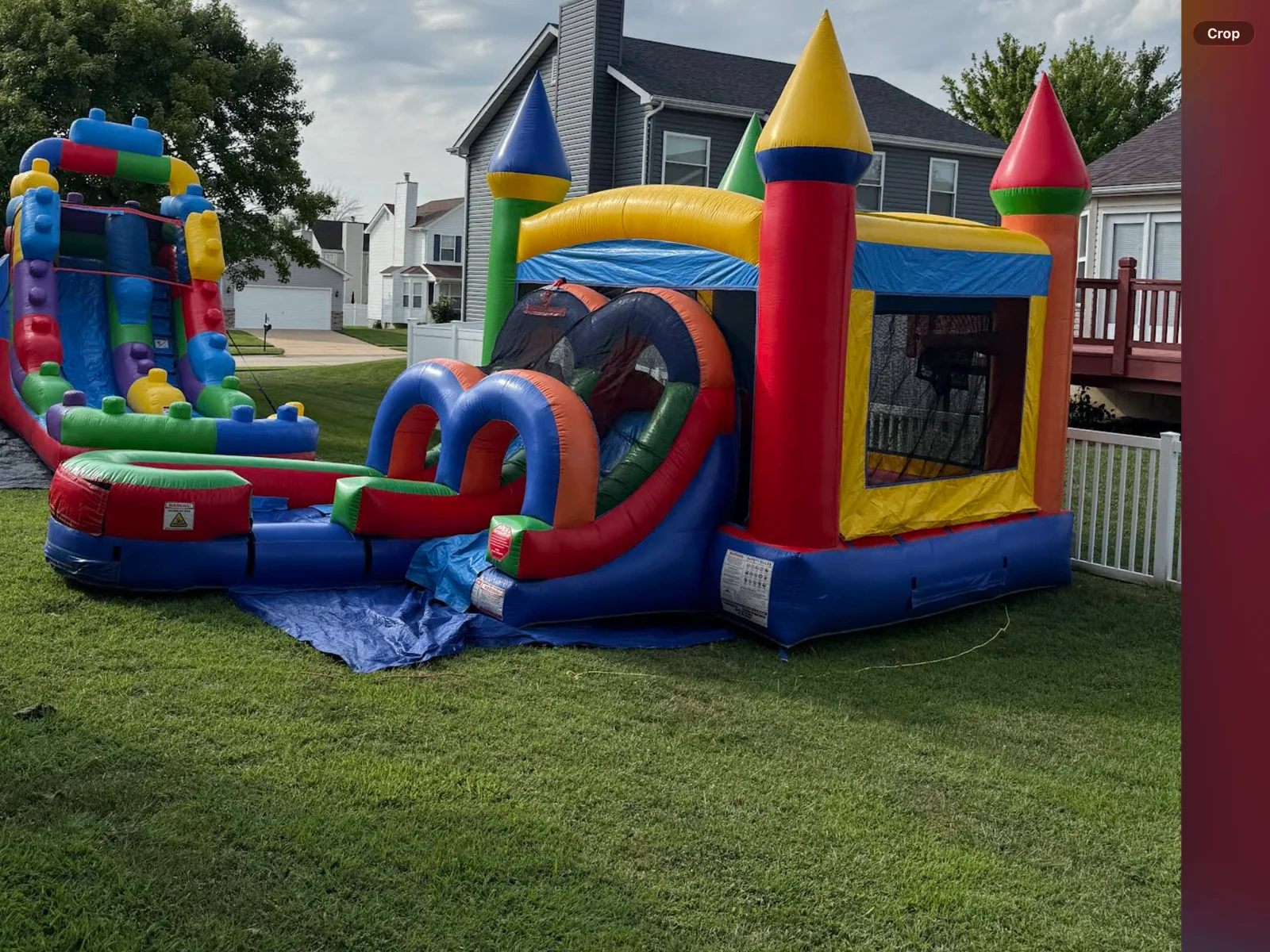 Large Water Slide Bounce House Combo — Ultimate Splash photo 6