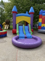 Double Slide Splash Castle